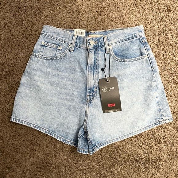 Levi's Pants - Levis Women’s High Loose Jean Shorts NWT